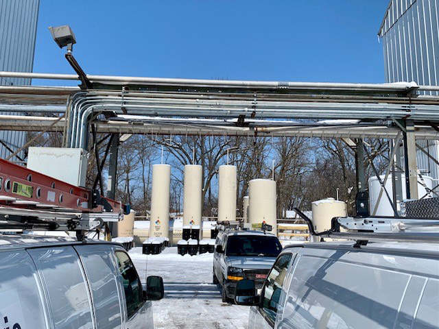 Michigan City, IN - Pipe Bridge Repair